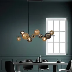 Paul Neuhaus Popsicle hanglamp, glas, 85 cm lang, G9