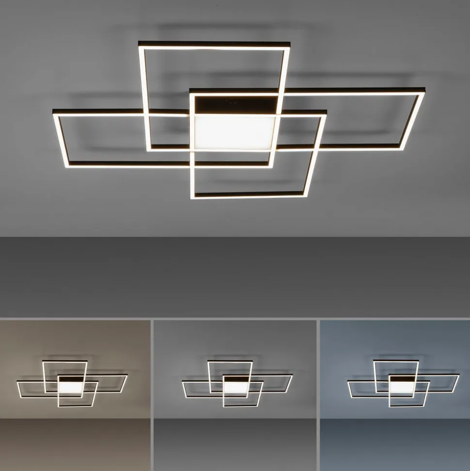 Paul Neuhaus Q-ASMIN LED plafondlamp, 80 x 80 cm