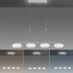 Paul Neuhaus Q-ETIENNE LED hanglamp, 4-lamps