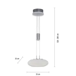 Paul Neuhaus Q-ETIENNE LED hanglamp, 1-lamp