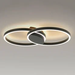 Paul Neuhaus Q-MARKO LED plafondlamp, 2-lamps rond