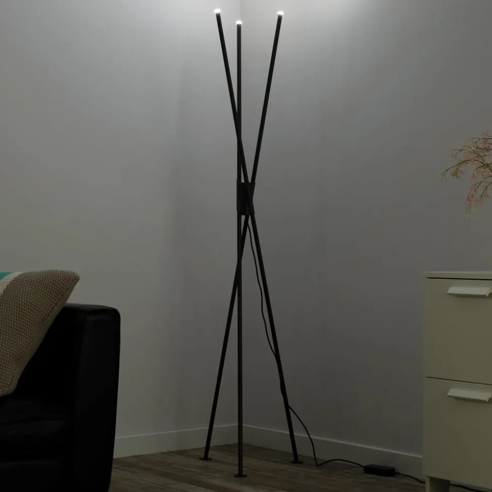 Paul Neuhaus Q-PETER LED vloerlamp, RGB/CCT