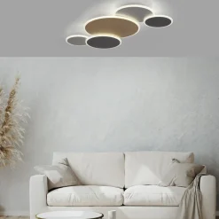 Paul Neuhaus Q-Piato LED plafondlamp 5-lamps