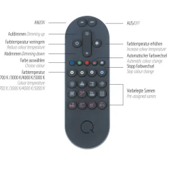 Paul Neuhaus Q-Piato LED plafondlamp 5-lamps