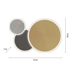 Paul Neuhaus Q-Piato LED plafondlamp 3-lamps