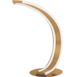 Paul Neuhaus Q-VITO LED tafellamp gebogen messing