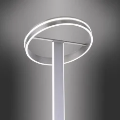 Paul Neuhaus Q-Vito LED vloerlamp, recht met ring