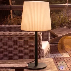 Paul Neuhaus tafellamp Falter, IP65, hoogte 60 cm