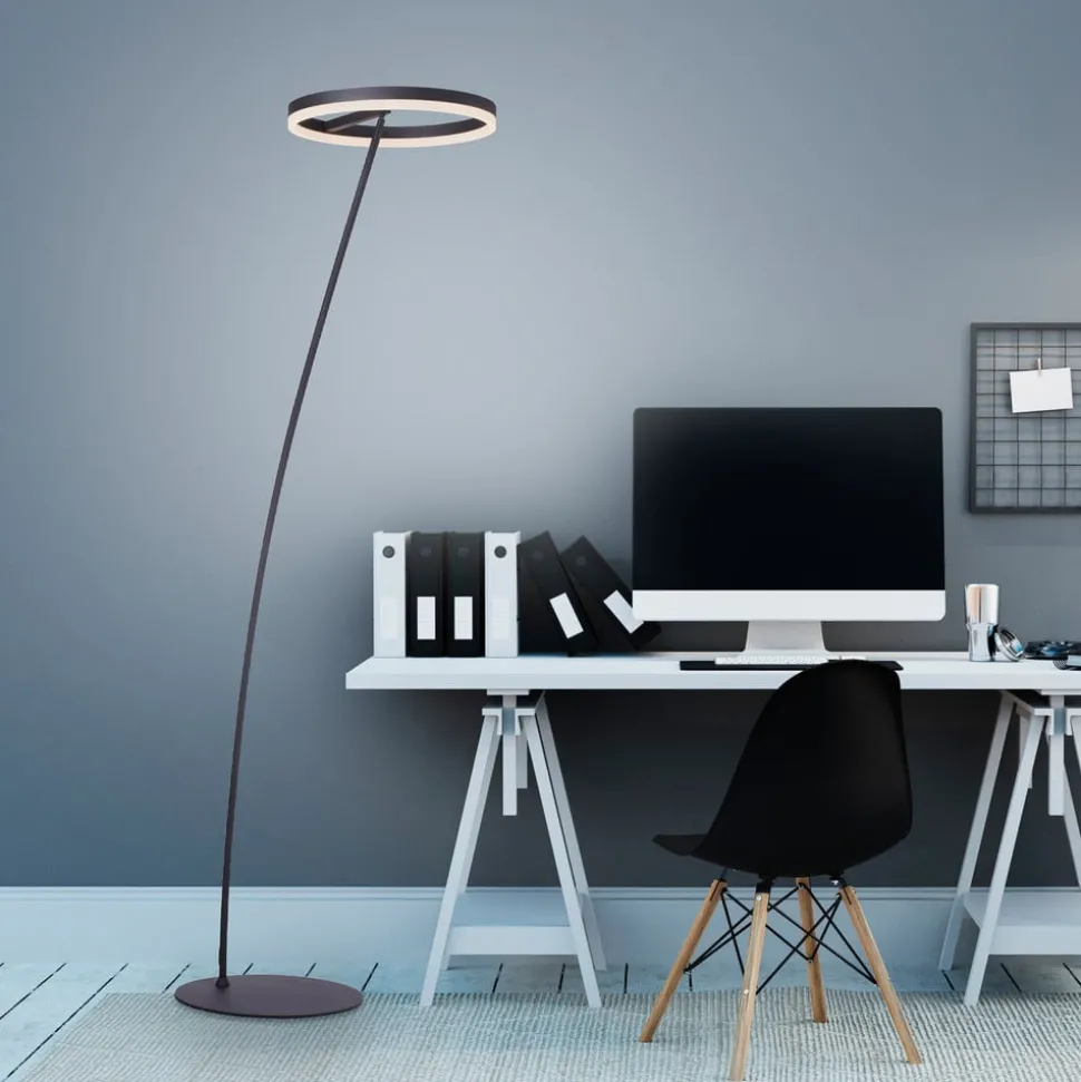 Paul Neuhaus Titus LED vloerlamp antraciet dimmer