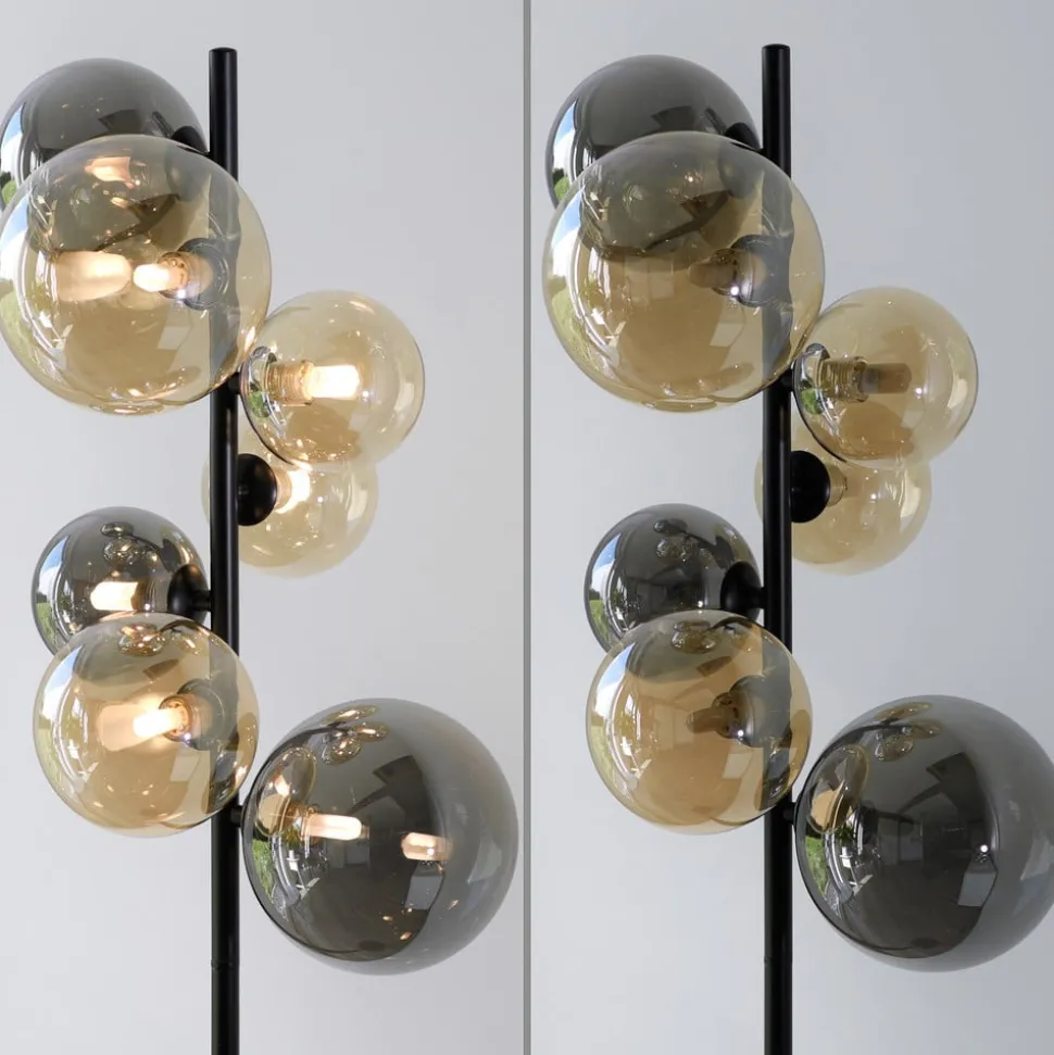 Paul Neuhaus vloerlamp Popsicle, glas, 155 cm hoog, G9