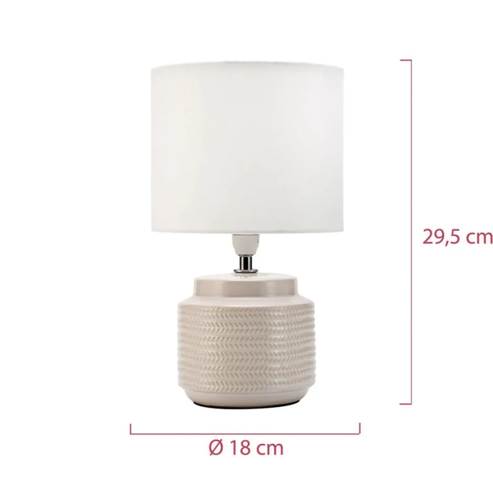 Pauleen Bright Soul tafellamp met keramische voet