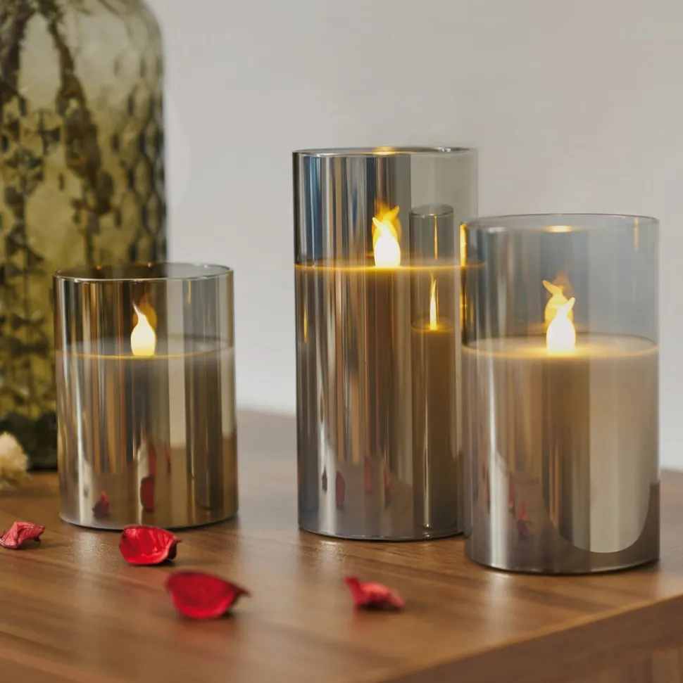 Pauleen Classy Smokey Candle LED kaars 3 per set