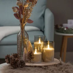 Pauleen Classy Smokey Candle LED kaars 3 per set