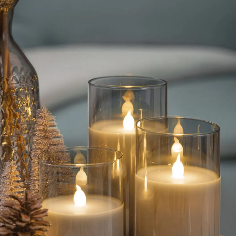 Pauleen Classy Smokey Candle LED kaars 3 per set