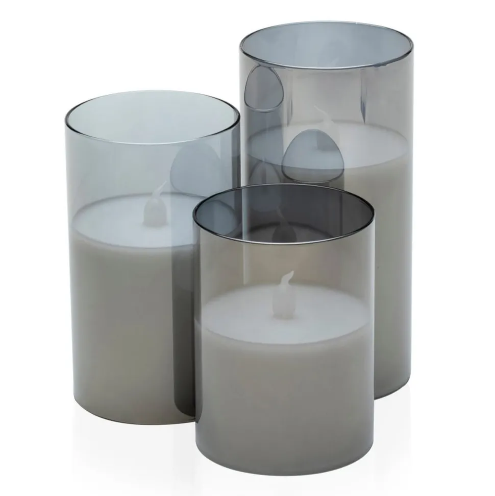 Pauleen Classy Smokey Candle LED kaars 3 per set