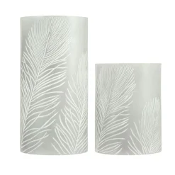 Pauleen Cosy Feather Candle LED kaars Set van 2