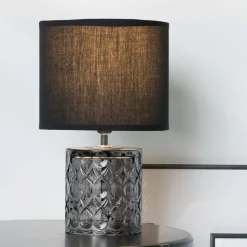 Pauleen Crystal Glow tafellamp met glazen voet