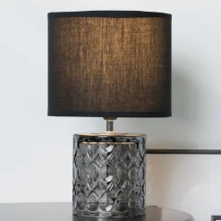 Pauleen Crystal Glow tafellamp met glazen voet