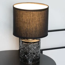 Pauleen Crystal Glow tafellamp met glazen voet