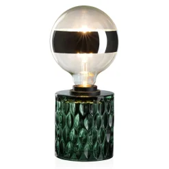 Pauleen Crystal Magic tafellamp van groene glas