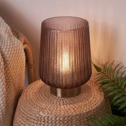 Pauleen Fancy Glamour E27 LED batterij taupe/mess.