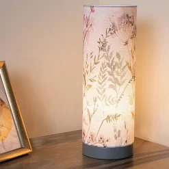 Pauleen Flowery Romance tafellamp van linnen