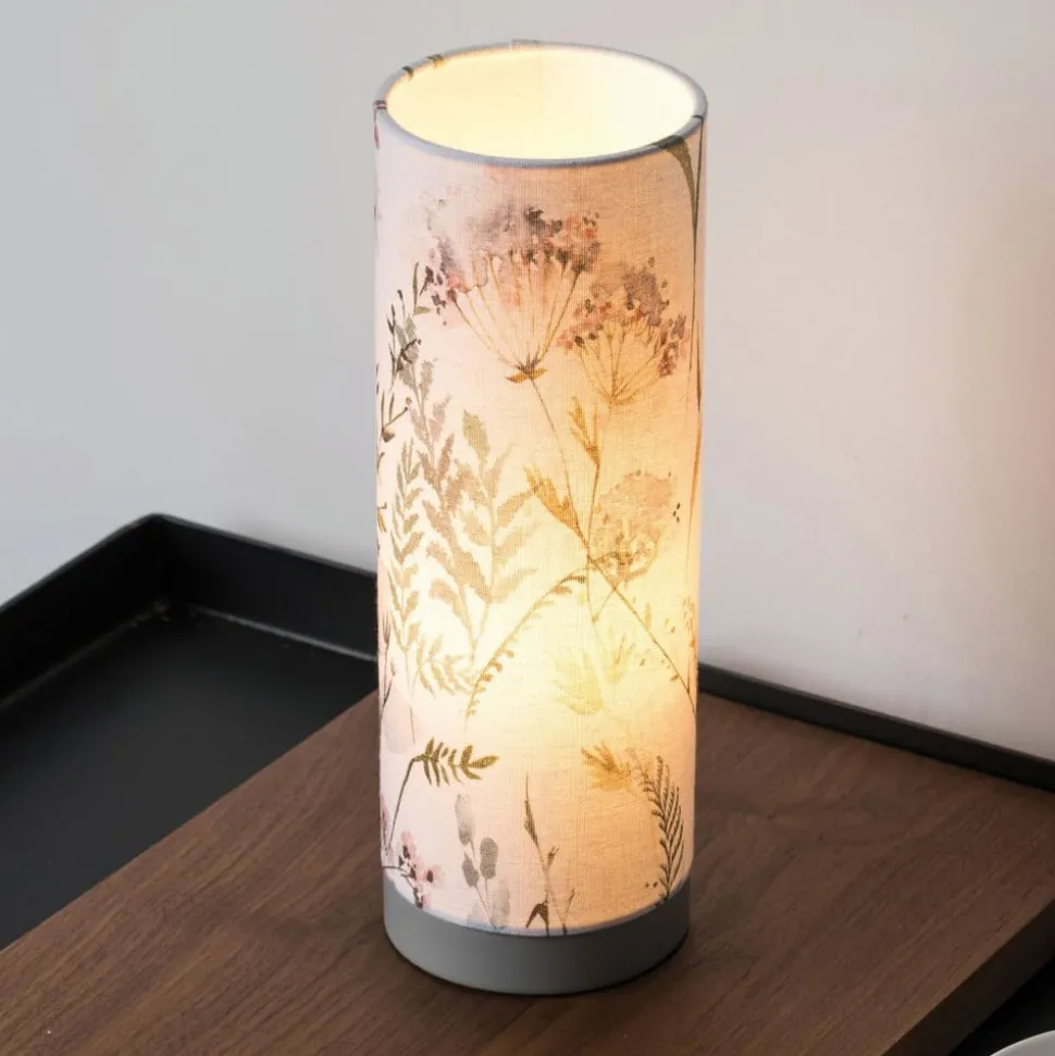 Pauleen Flowery Romance tafellamp van linnen