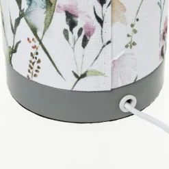Pauleen Flowery Romance tafellamp van linnen
