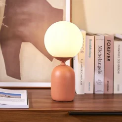 Pauleen Glowing Charm tafellamp, keramische voet