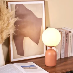 Pauleen Glowing Charm tafellamp, keramische voet