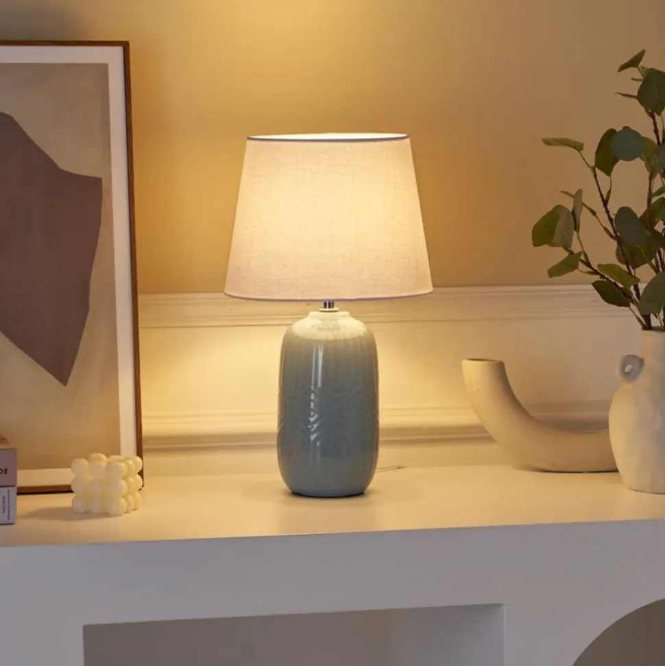 Pauleen Glowing Hug tafellamp, wit/grijsblauw