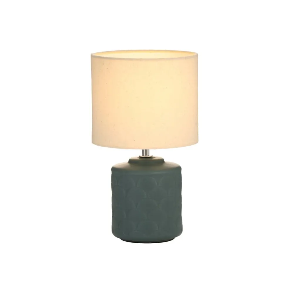 Pauleen Glowing Midnight tafellamp crème/groen