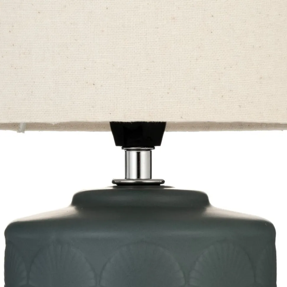 Pauleen Glowing Midnight tafellamp crème/groen