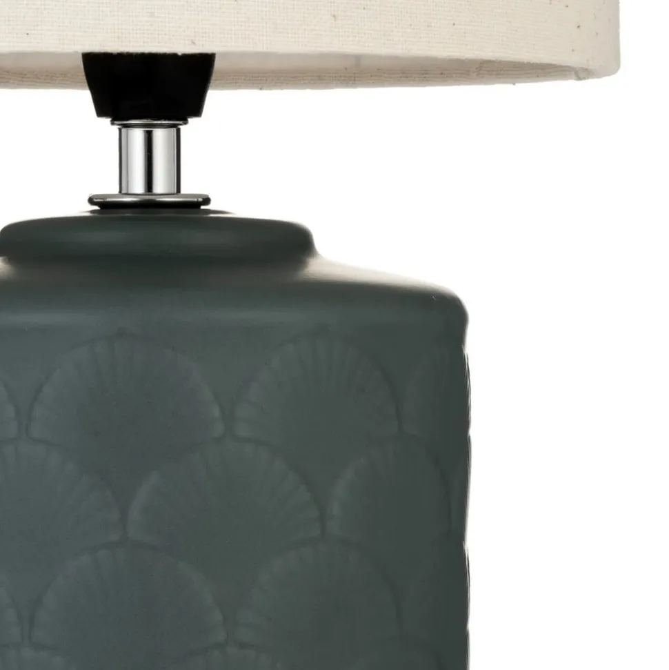 Pauleen Glowing Midnight tafellamp crème/groen