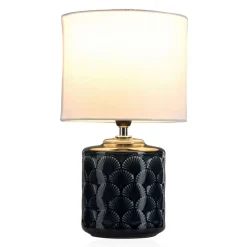 Pauleen Glowing Midnight tafellamp wit/blauw