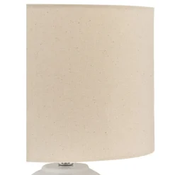 Pauleen Glowing Soul tafellamp, stof en keramiek