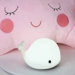 Pauleen Good Night Whale nachtlampje, kleurverand.