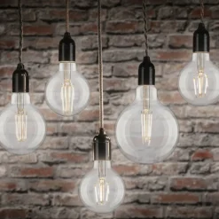 Pauleen LED filament lamp G80 E27 4,8 W helder 4.000 K