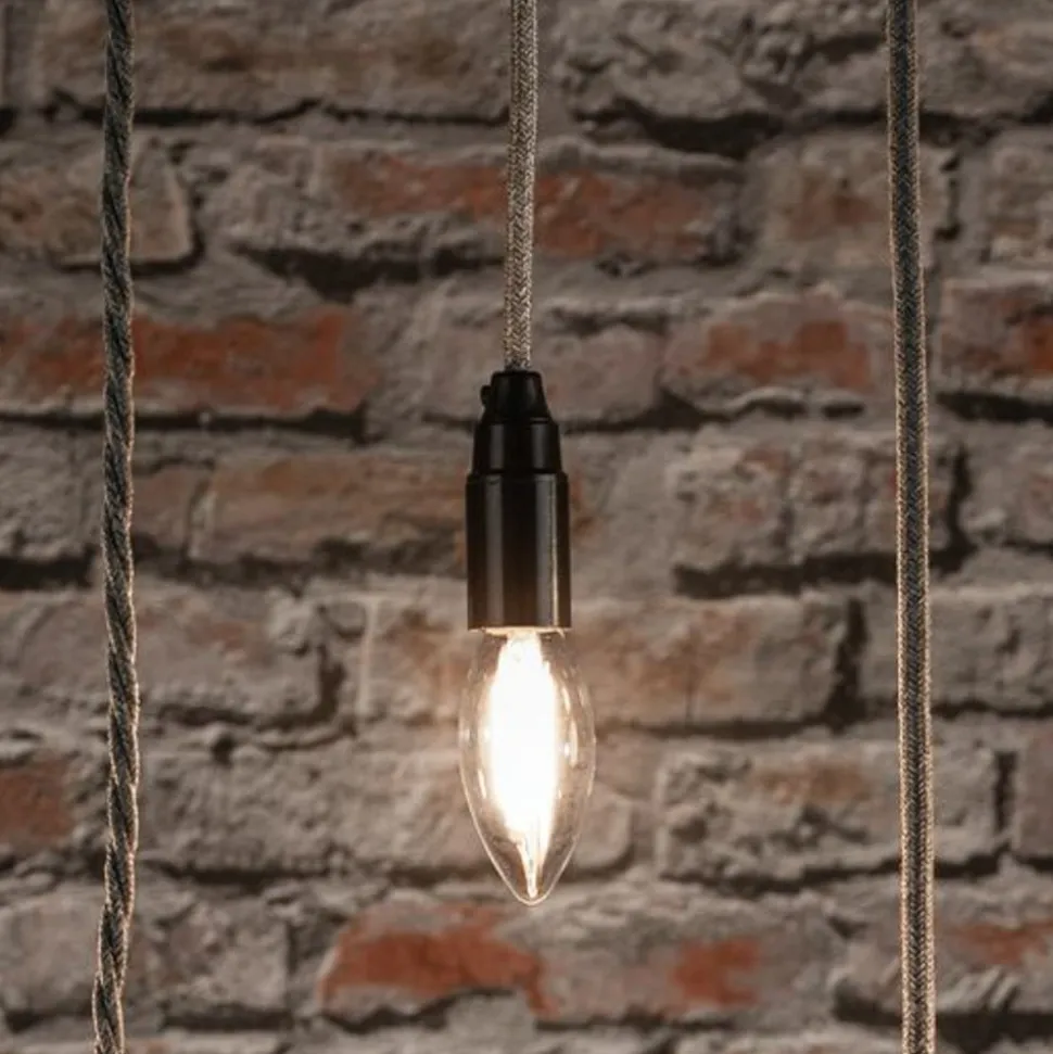 Pauleen LED kaarslamp, gloeidraad, E14, 2,6 W, helder, 2.700 K