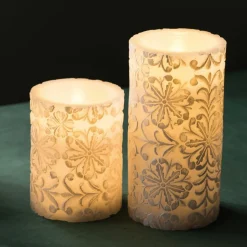 Pauleen Little Lilac Candle LED kaars 2 per set