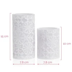 Pauleen Little Lilac Candle LED kaars 2 per set