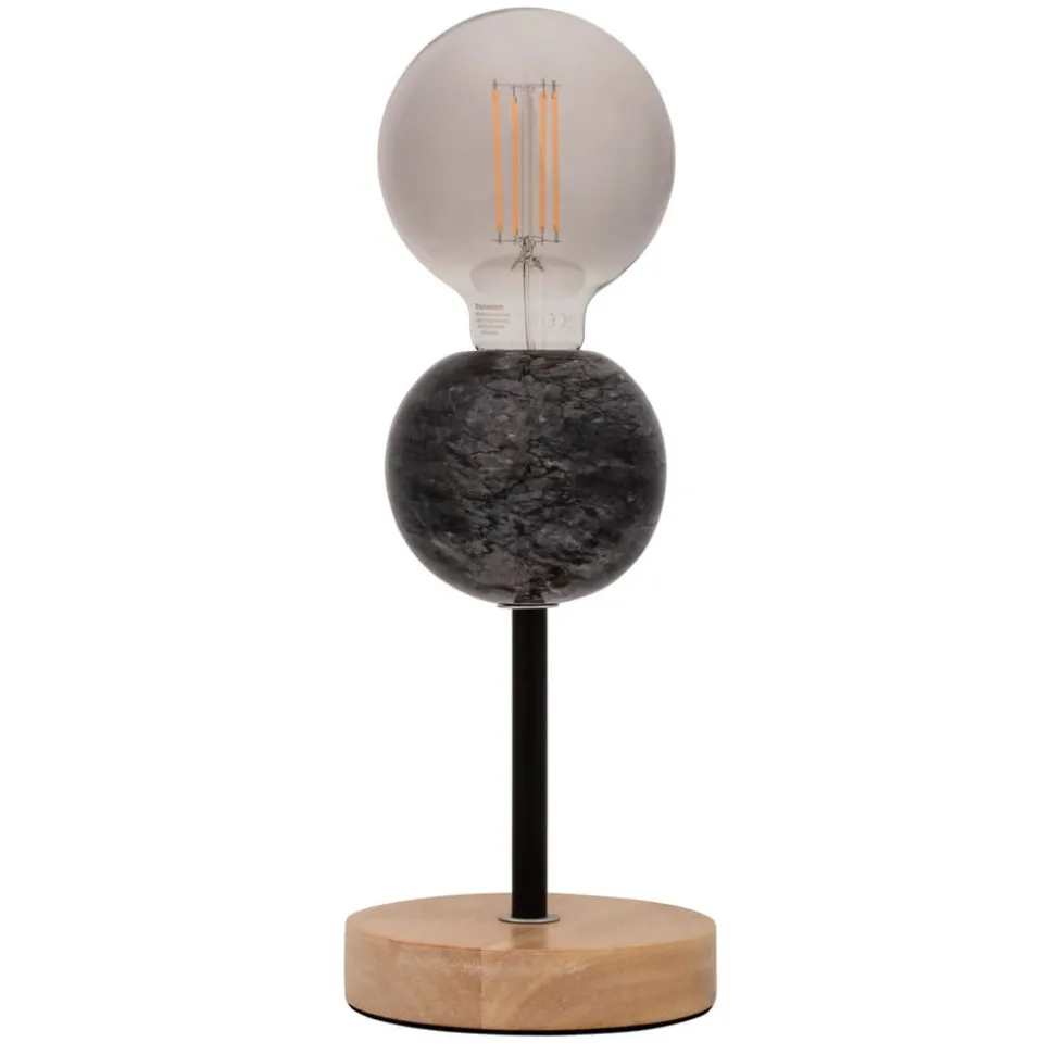 Pauleen Marble Dream tafellamp met houten voet