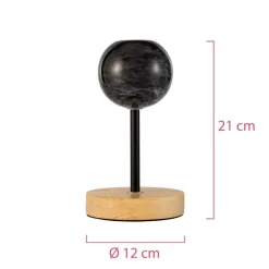 Pauleen Marble Dream tafellamp met houten voet