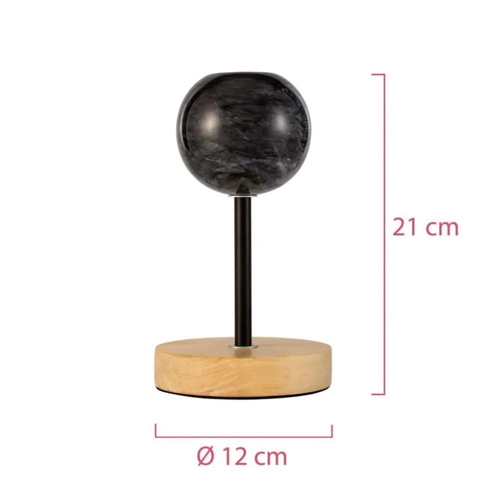 Pauleen Marble Dream tafellamp met houten voet
