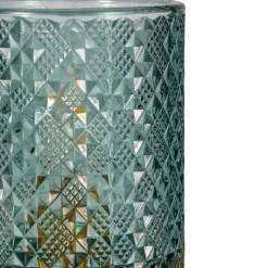 Pauleen Modern Glamour E14-LED turkoois metaalvoet