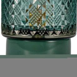 Pauleen Modern Glamour E14-LED turkoois metaalvoet