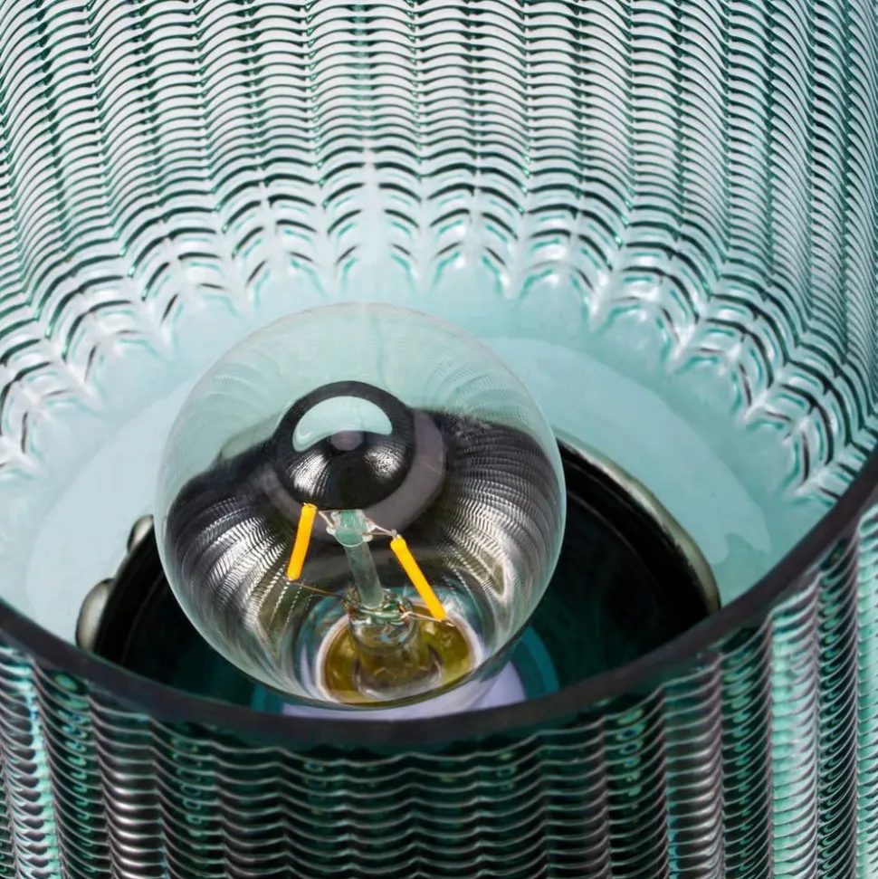 Pauleen Pretty Glamour E27 E27 turquoise/messing