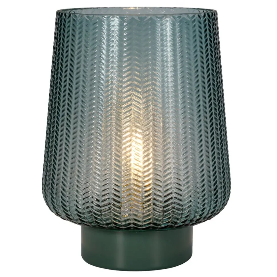 Pauleen Pretty Glamour E27-LED turkoois metaalvoet