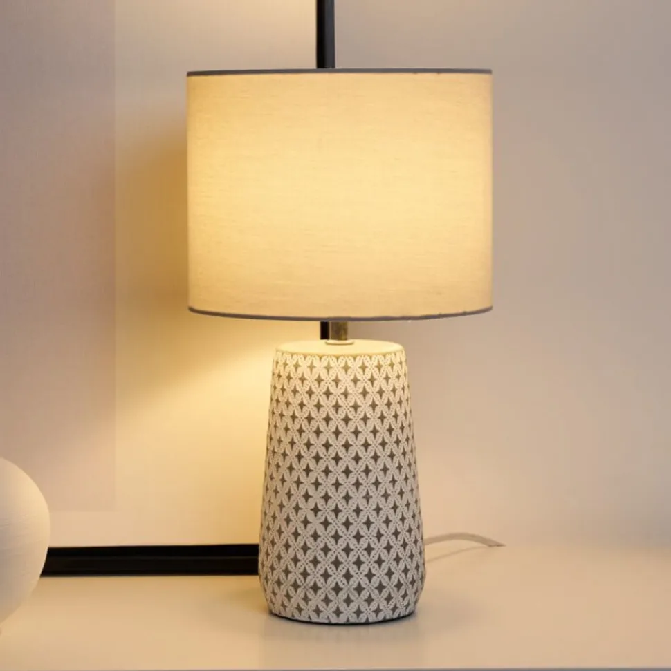 Pauleen Pretty Purity tafellamp met betonvoet