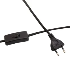 Pauleen Pure Shine keramische voet en stoffen kap